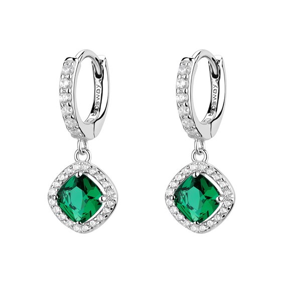 Orecchini Brosway Donna FANCY LIFE GREEN in Argento Cubic Zirconia FLG142 - FLG142